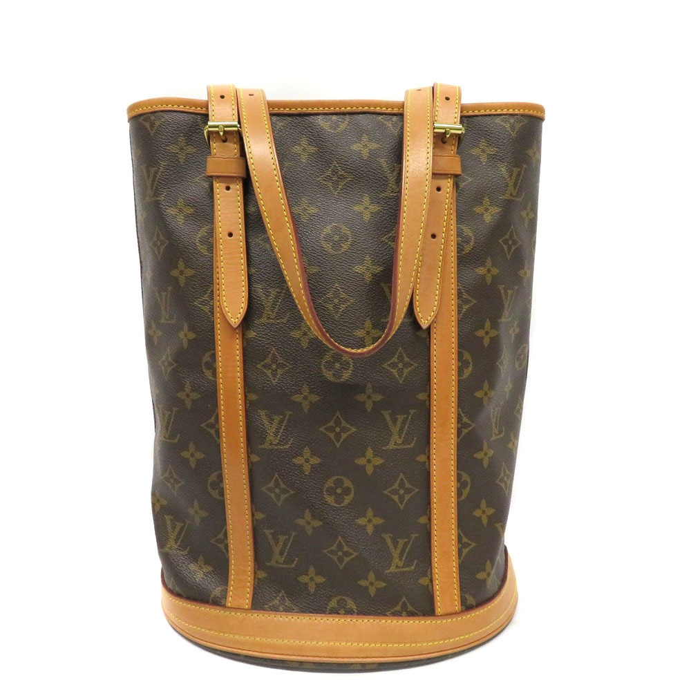 Louis Vuitton Bucket Bag Brown Handbag Tote Monogram